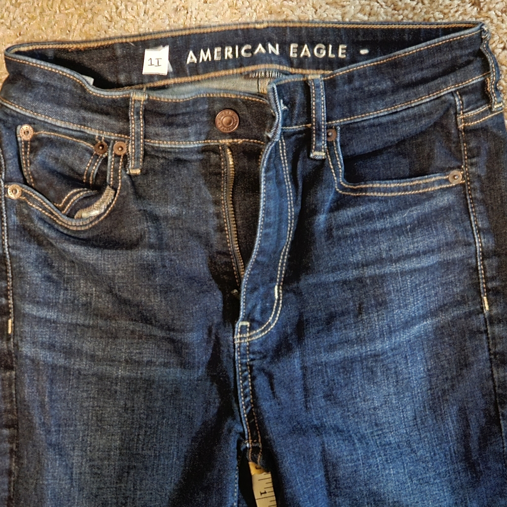 American Eagle Outfitters Men's Blue Jeans